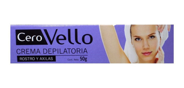 Crema Depilatoria Para Rostro Y Axilas Cerovello 50 Gr 0 Crema Depilatoria Para Rostro Y Axilas Cerovello 50 Gr 0