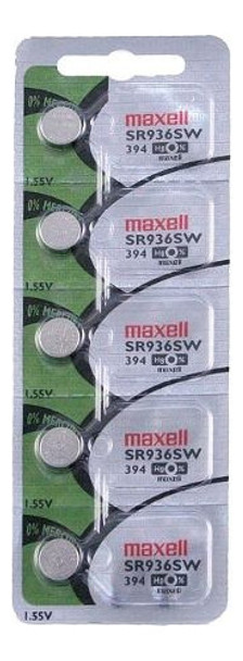 Pilas Maxell 394 Sr936sw X5 Unidades 0
