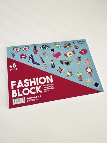 Fashion Block Block De Actividades Chau Pantallas 0