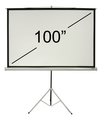 Pantalla Gigante 100 Pulgadas Con Tripode Gcm Pro 0