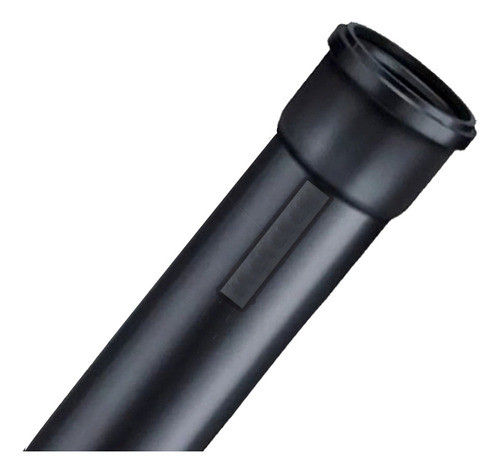 Caño Desague Negro 110 X 0,75mts Duratop M.h. Linea X 0