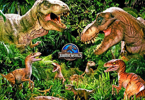 Pósters Dinosaurios Parque Jurásico Mundo Jurásico 42x30cm 0