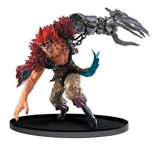 Banpresto Una Pieza 7.1 Eustass Capitan Figura Infantil, Gra 0 Banpresto Una Pieza 7.1 Eustass Capitan Figura Infantil, Gra 0