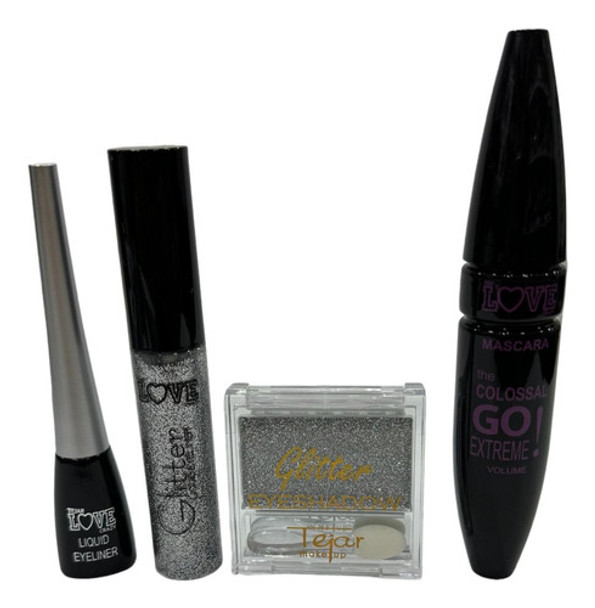 Set De Ojos Maquillaje Tejar Make Up X4 Unidades 0