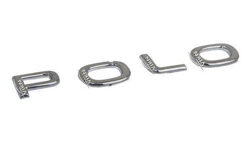 Letreiro Emblema Vw Polo 2023 Cromado 0