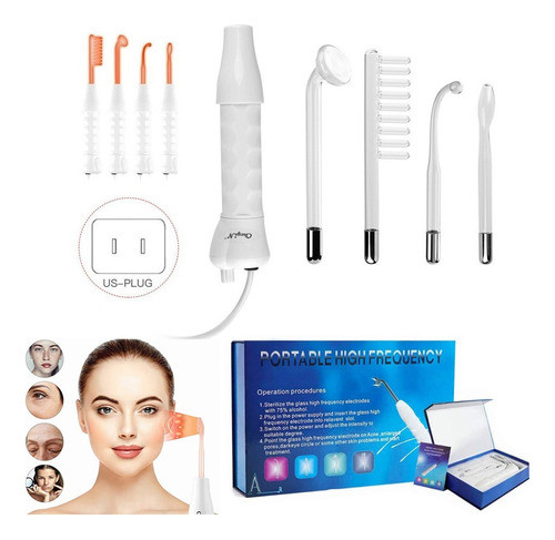 Instrumento De Alta Frequência Cuidados Faciais Bivolt 0