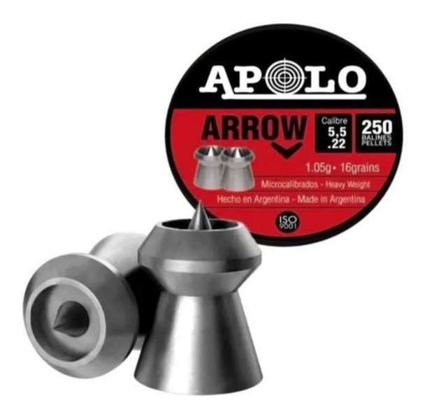 Chumbos Apolo Arrow O Magnum 5,5 Kirkor Outdoor 0