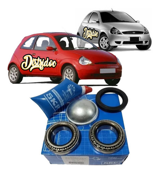 Kit De Rulemanes Rueda Trasera Skf Ford Ka 0