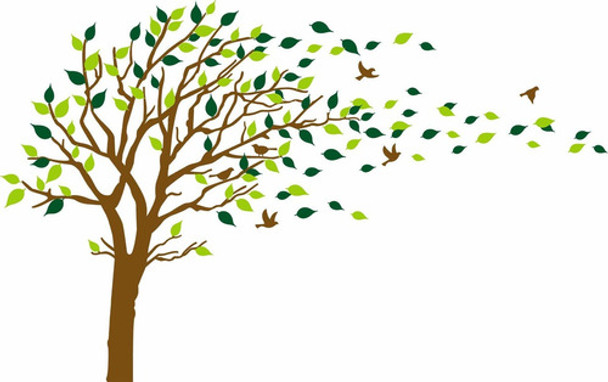 Vinilo Decorativo Pared [185hnn6w] Arbol 0