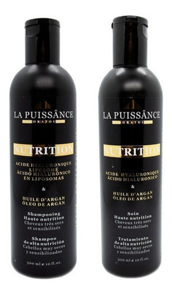 La Puissance Kit Argan Shampoo + Enjuague Pelo Seco 3c 0