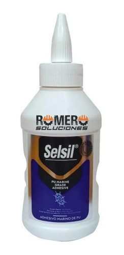 Adhesivo Cola Poliuretanica Grado Marino Selsil 300g 0