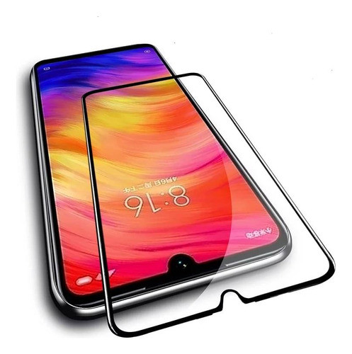 Vidrio Templado Glass Completo Para Xiaomi Redmi Note 8t 0