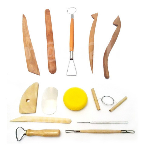 Herramientas Moldear Porcelana Cerámica Arcilla 0