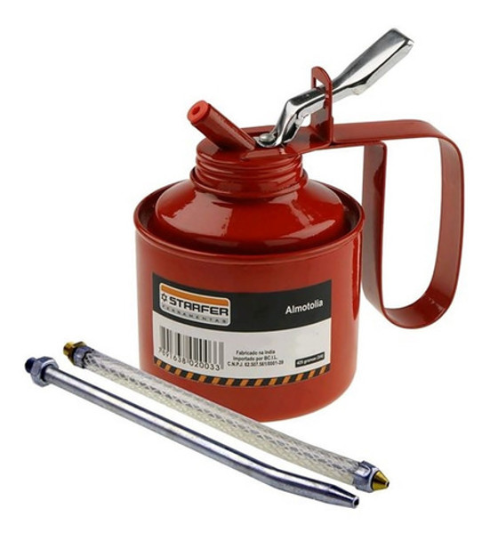 Almotolia Gatilho Chapa Starfer 140g 1/4 Polegadas - 20603 0 Almotolia Gatilho Chapa Starfer 140g 1/4 Polegadas - 20603 0