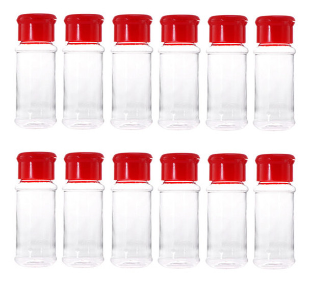 Garrafas De Tempero Red Spice Pot, 24 Unidades Para Churrasc 0