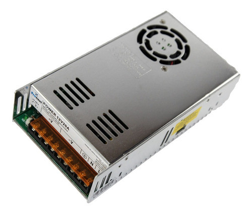 Fuente Switching Chapa 12v 20a Tira Cinta Led Pronext Htec 0