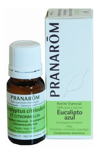 Aceite Esencial Pranarom Eucalipto Azul 10ml 0
