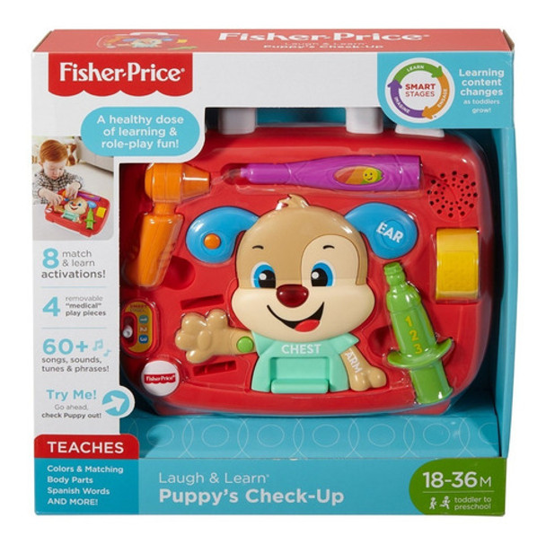 Fisher Price Perrito Botiquin Medico Valija Con Sonido Fpr01 0
