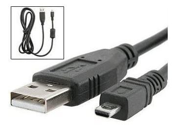 Cable Usb Olympus Smart Vr-340 - Uc-e6 Usb, Negro 0