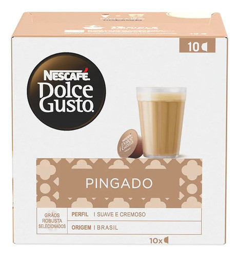 Caja De Cápsulas Dolce Gusto, Pingado X10 0