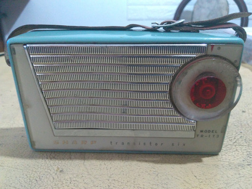 Sharp TR 173 AM Radio - Vintage in Working Condition