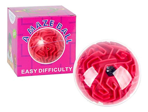 Mini 3d Magic Maze Puzzle Ball Cube Game Globe Sphere Bulk L 0