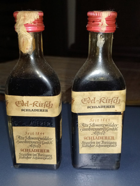 Botella Miniatura Licor Crema De Cereza  Edel Kirfch 0 Botella Miniatura Licor Crema De Cereza  Edel Kirfch 0