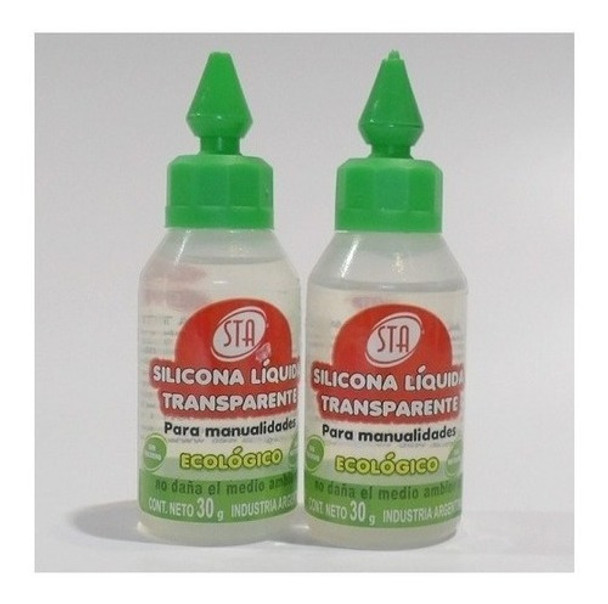 Adhesivo Silicona Liquida Sta 30g Pegamento Manualidades X 2 0 Adhesivo Silicona Liquida Sta 30g Pegamento Manualidades X 2 0