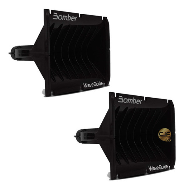 2 Corneta Array Bomber Para Driver Guia De Onda 21 X 17 Cjf 0