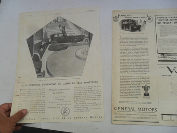 Cadillac 1929 Antiguo Publicidad Revista No Folleto 1924 0 Cadillac 1929 Antiguo Publicidad Revista No Folleto 1924 0