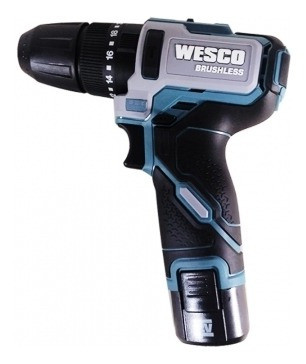 Parafusadeira Wesco De Impacto 12v Brushless C/2baterias 0