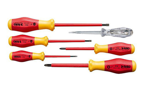 Juego 6 Destornilladores (s913) Aislados 1000v 0