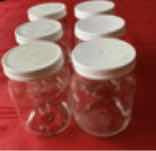 Lote De Frascos Vacíos De Yogur ( 15) 0