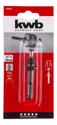 Adaptador Sds Plus Para Mandril Kwb Aleman P/ Rotomartillo 0