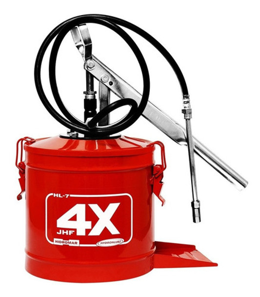 Bomba Manual Graxa Hydronlubz 7 Kg Hl7 Para Graxa Balde 0