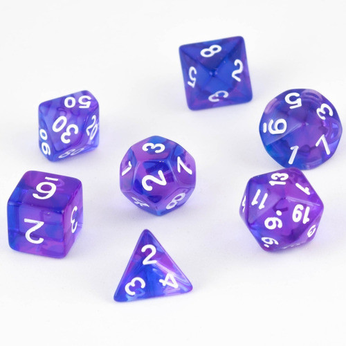 Set De 7 Dados Para Rol - Echolocation 0