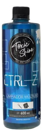 Toxic Shine Control Ctrl Z Limpiador Multiuso Espuma 600cc 0