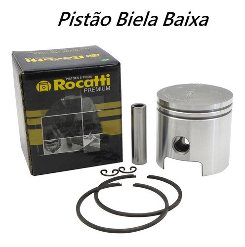 Kit Pistão C/ Anéis Moskito 80cc Biela Baixa - Rocatti 0