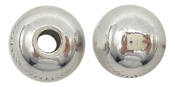 Bolita 6 Mm Acero Quirurgico Fornitura Bijou X 100 Unid 0