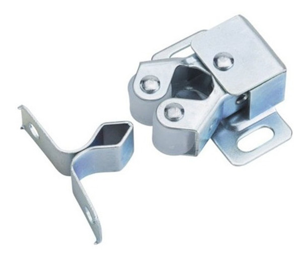 Retenes Para Placares Doble Rodillo Zincado - Pack 10 Unid 0 Retenes Para Placares Doble Rodillo Zincado - Pack 10 Unid 0