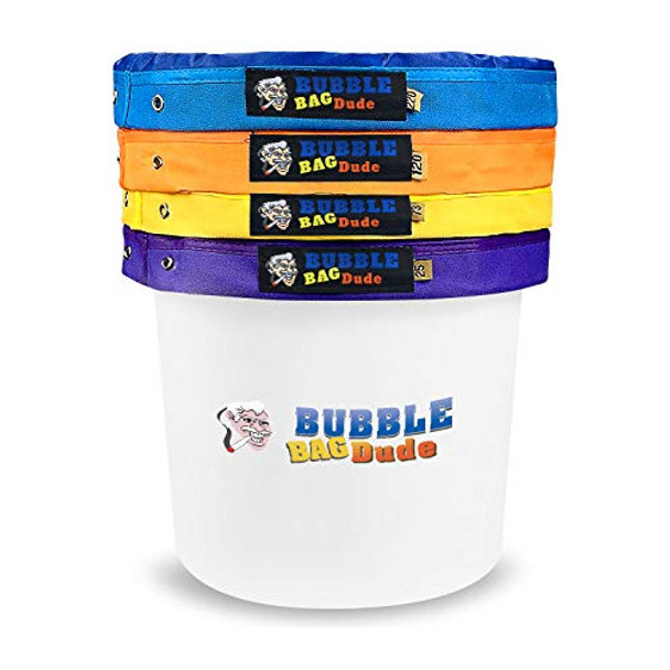 Bubblebagdude Burbuja Bolsas 1 Galón 4 Bolsa  Juego Bolsa De 0
