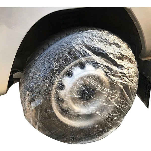 Moyishi 40pcs Cubierta De Neumático De Automóvil De Plástico 0