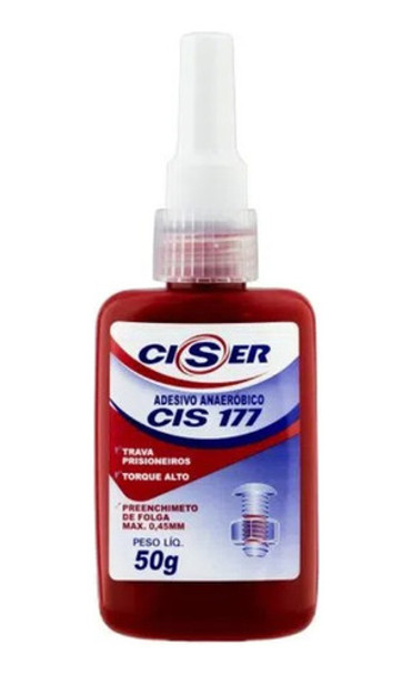 Cola / Adesivo Anaeróbico Alto Torque Cis177 50g - 03 Peças 0