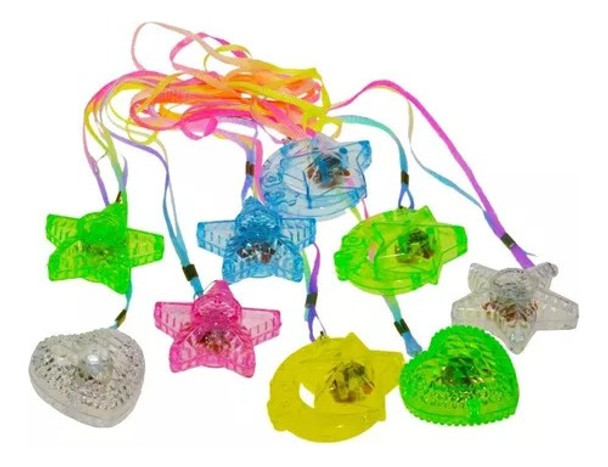 Colgantes/collar Con Luz Led- Luminoso-x 20 - Surtidos 0