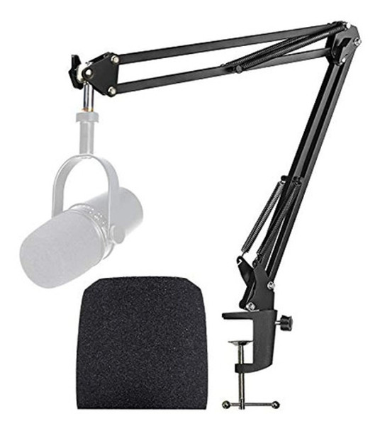 Brazo Articulado Mv7 Con Filtro Pop - Soporte De Micrófono C 0