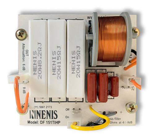 Divisor Frequência Driver Titanium 150w Rms Nenis Df151ti 0