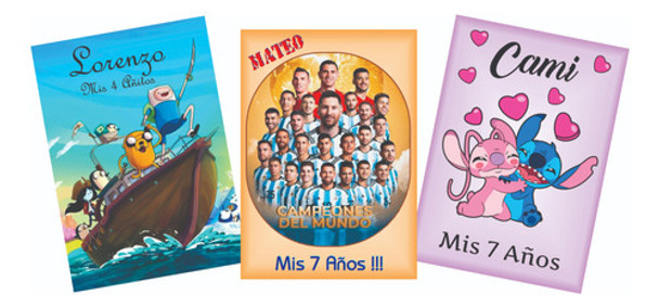 40 Libretas Anotadores Personalizados Souvenirs - 7,5 X 10,5 0