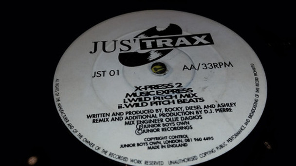 X Press 2 Music Express Vinilo Maxi Muy Buen Estado Uk 1993 0