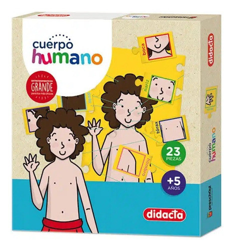Juego Cuerpo Humano. Didacta Original. Mpuy 0