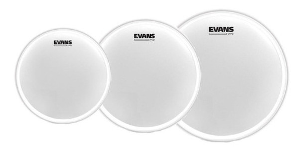 Set De Parches Evans Doble Capa Arenado Uv2 10 12 14 16 0